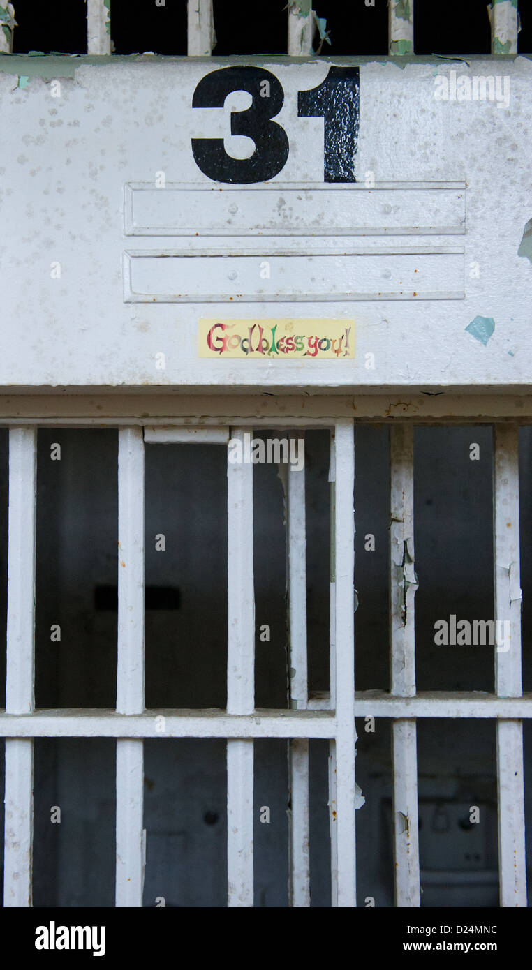 Jail cells and interior of Old Maryland House of Corrections, Jessup