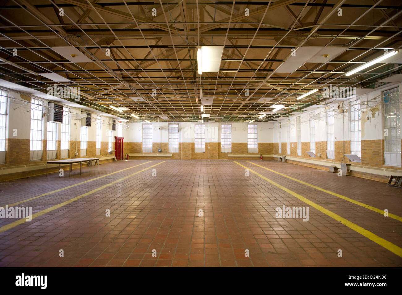 Jail cells and interior of Old Maryland House of Corrections, Jessup