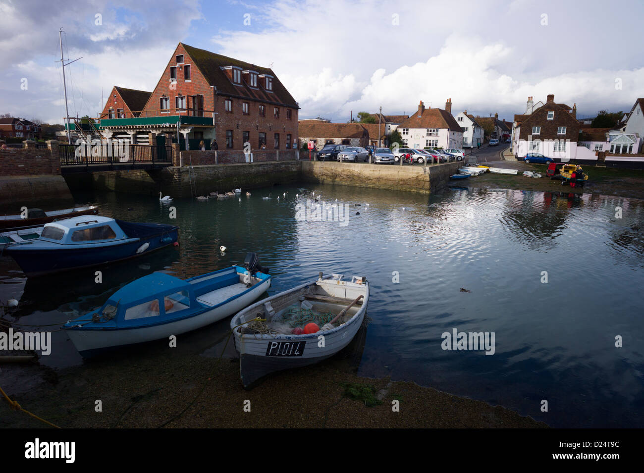 Emsworth town quay Stock Photo Alamy