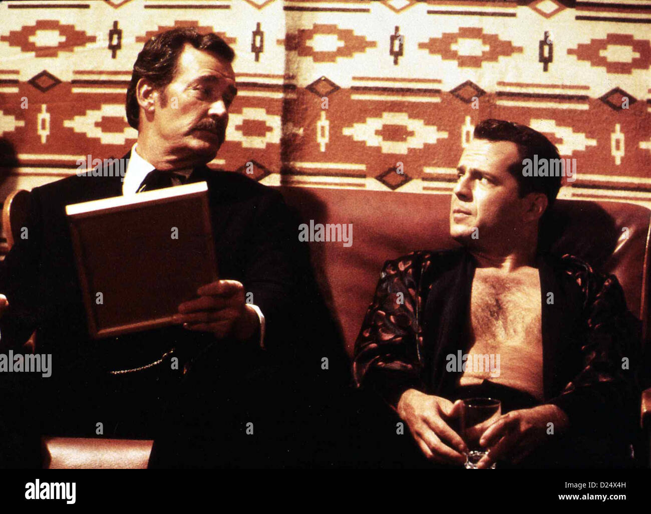 Sunset Daemmerung In Hollywood Sunset James Garner, Bruce Willis