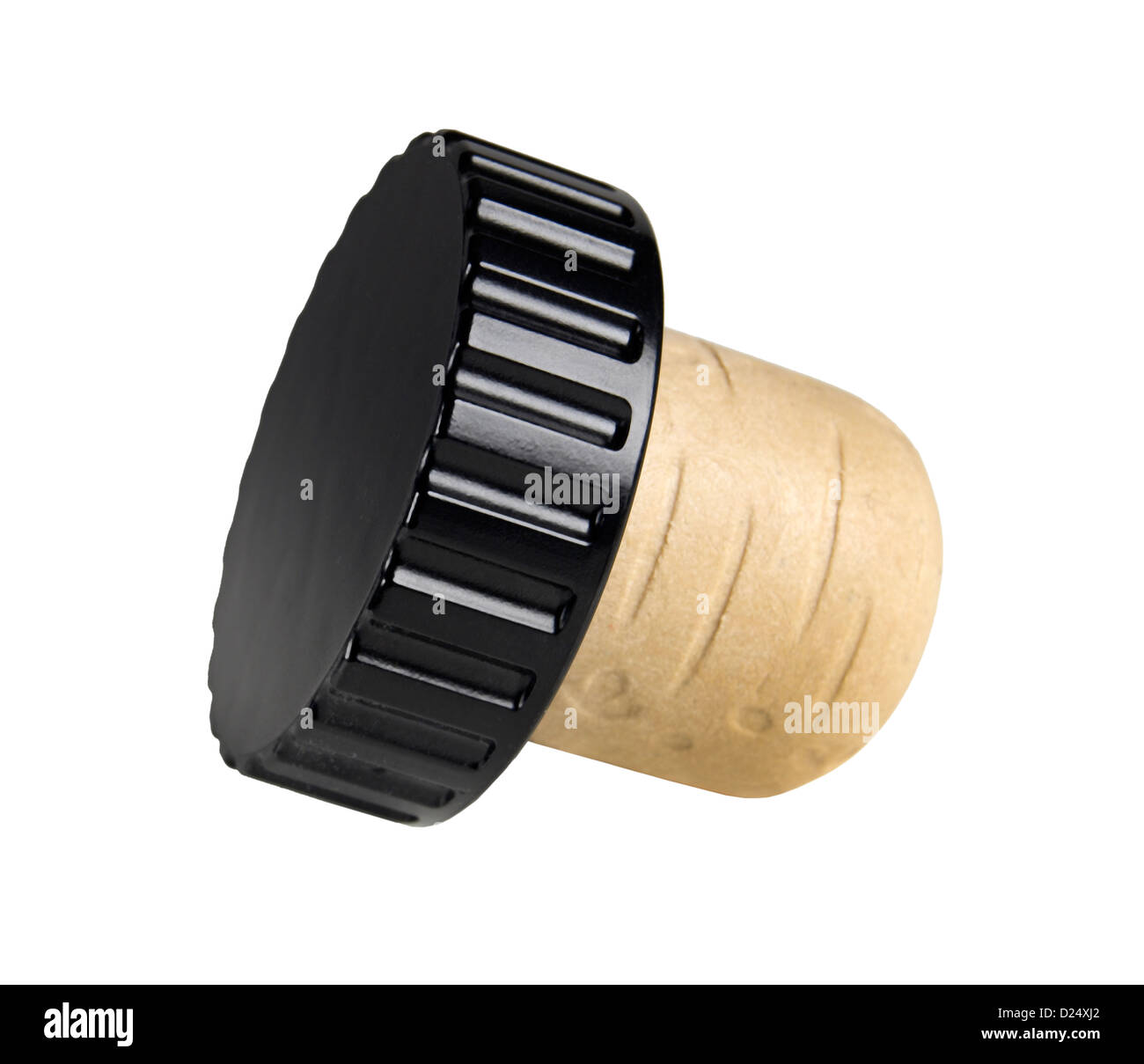 Plastic wine bottle cork Stock Photo Alamy