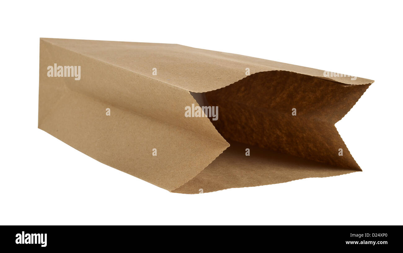 Brown paper bag Stock Photo Alamy