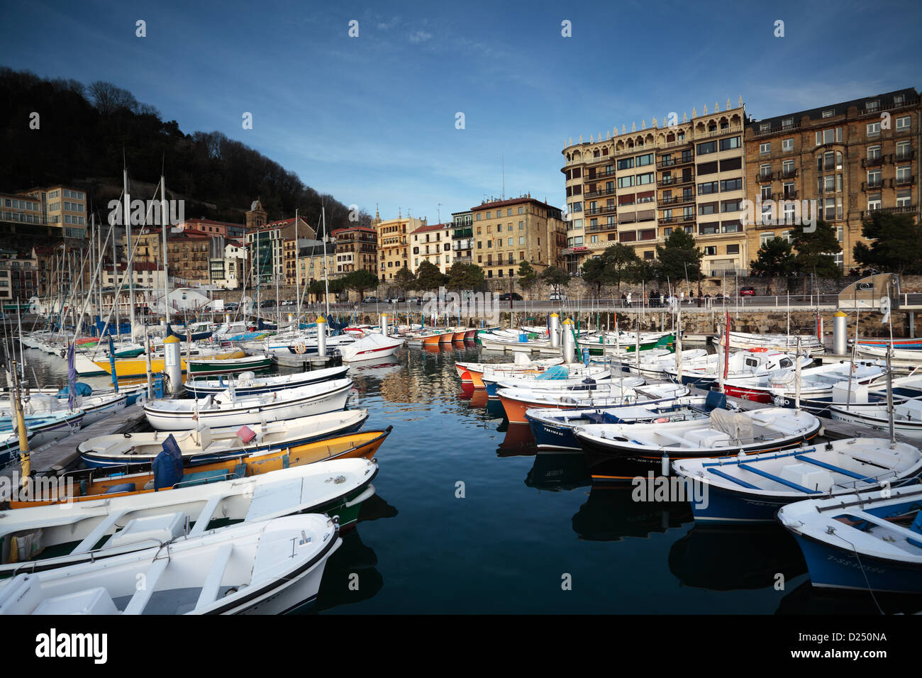 Port Basque Port basque country spain boats hi-res stock photography and images - Alamy