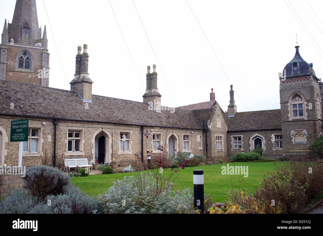 Homes for the elderly run by the Thomas Parsons charity, Ely