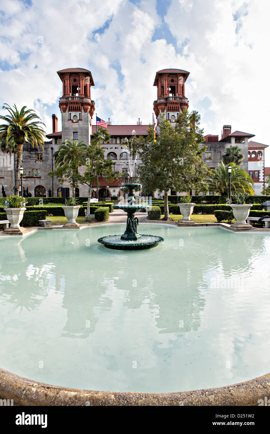 Lightner Museum in St. Augustine, Florida. The building was originally the Alcazar Hotel Stock