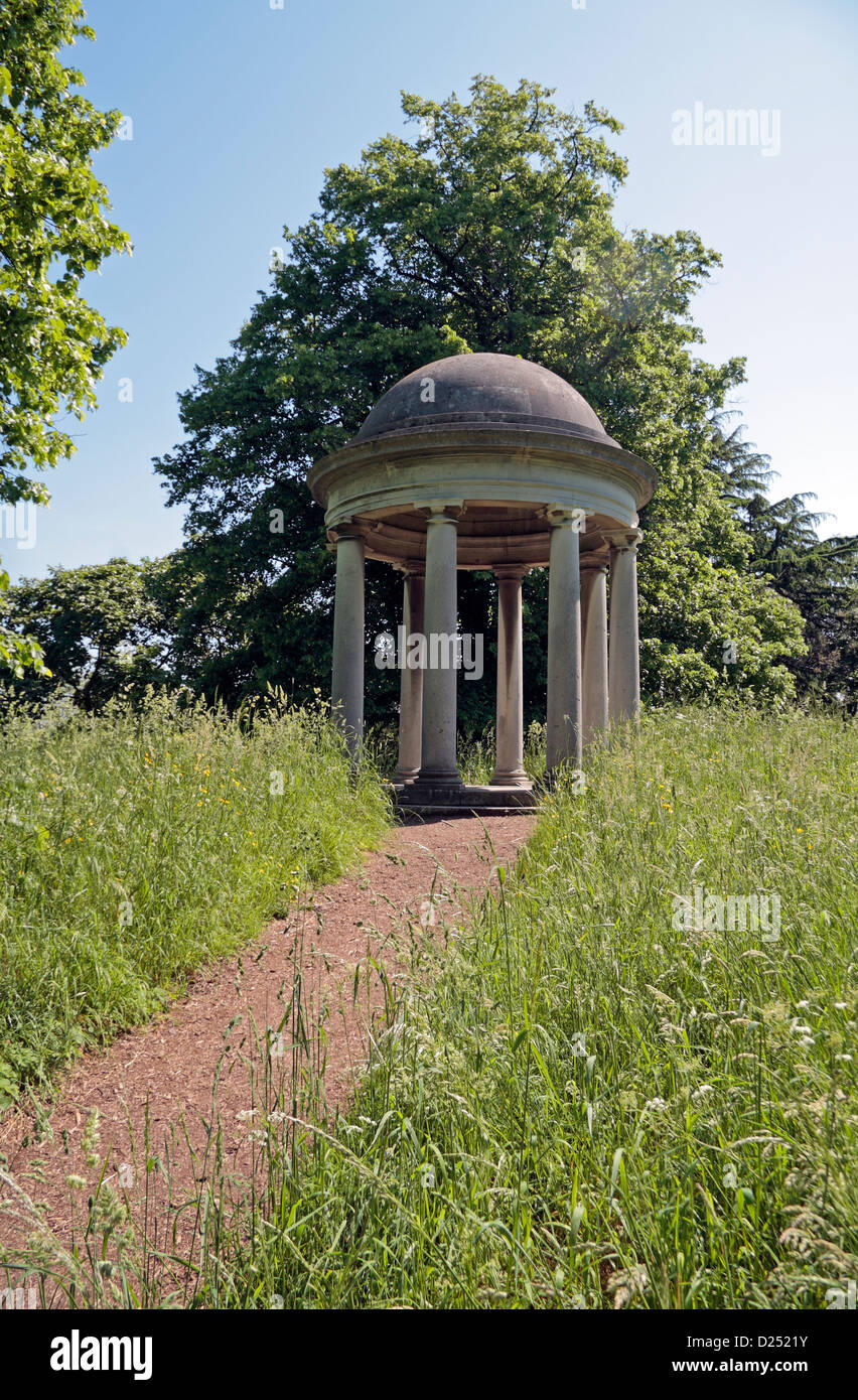 The Temple of Aeolus in the Woodland Garden in The Royal Botanic