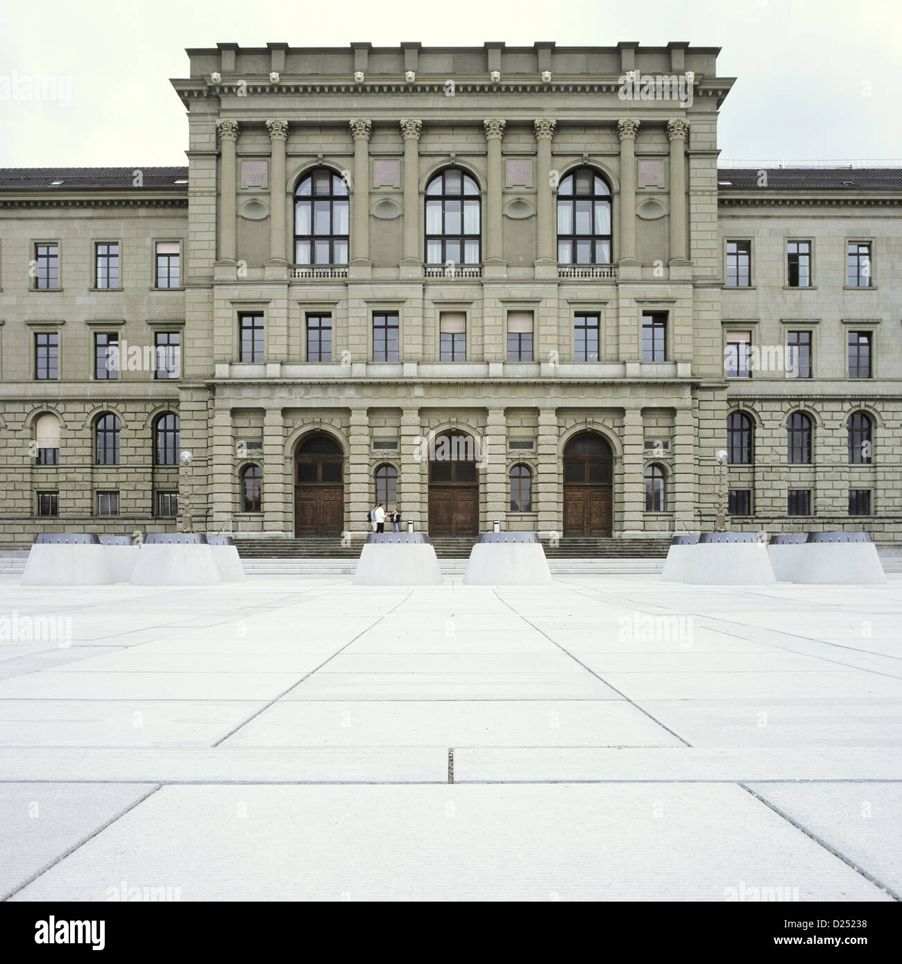 Zurich, Switzerland, and Polyterrasse main building of ETH Zurich Stock  Photo - Alamy