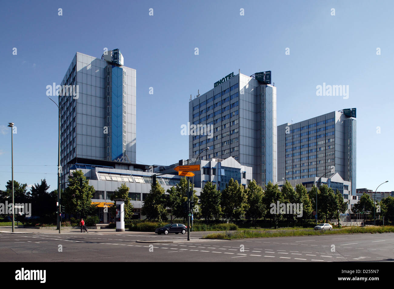 Berlin Germany Hotel Holiday Inn In Lichtenberg Stock Photo Alamy