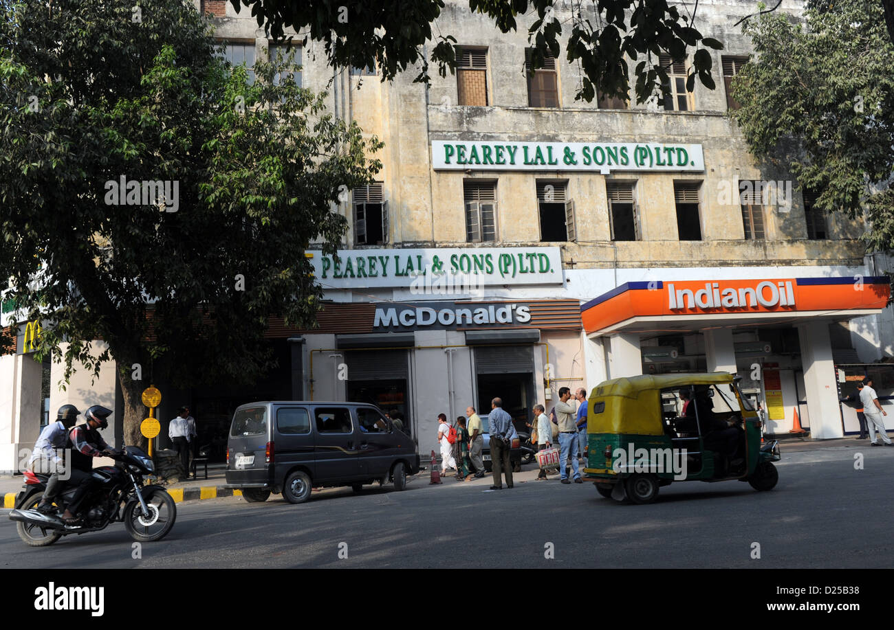 View of a McDonalds branch in Delhi, India, 23 November 2012. Photo
