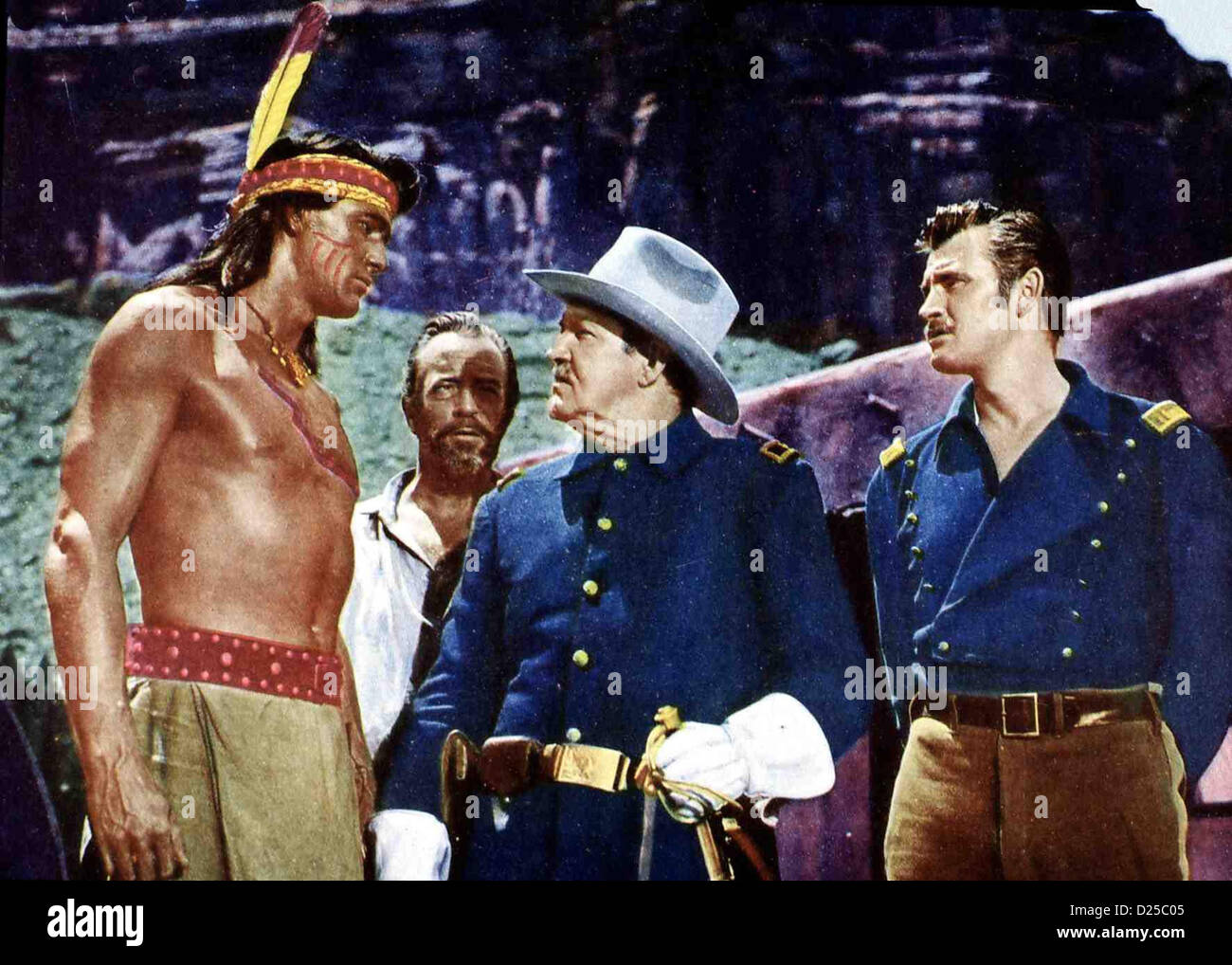 Taza, Der Sohn Des Cochise Taza, Son Cochise Rock Hudson, Robert Burton