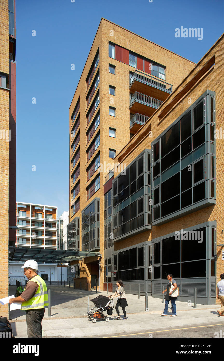 Dalston Square, London, United Kingdom. Architect Arup Associates