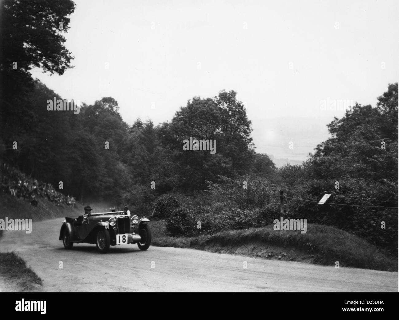 1933-4 MG Magnette K1 4seater Shelsey Walsh Stock Photo