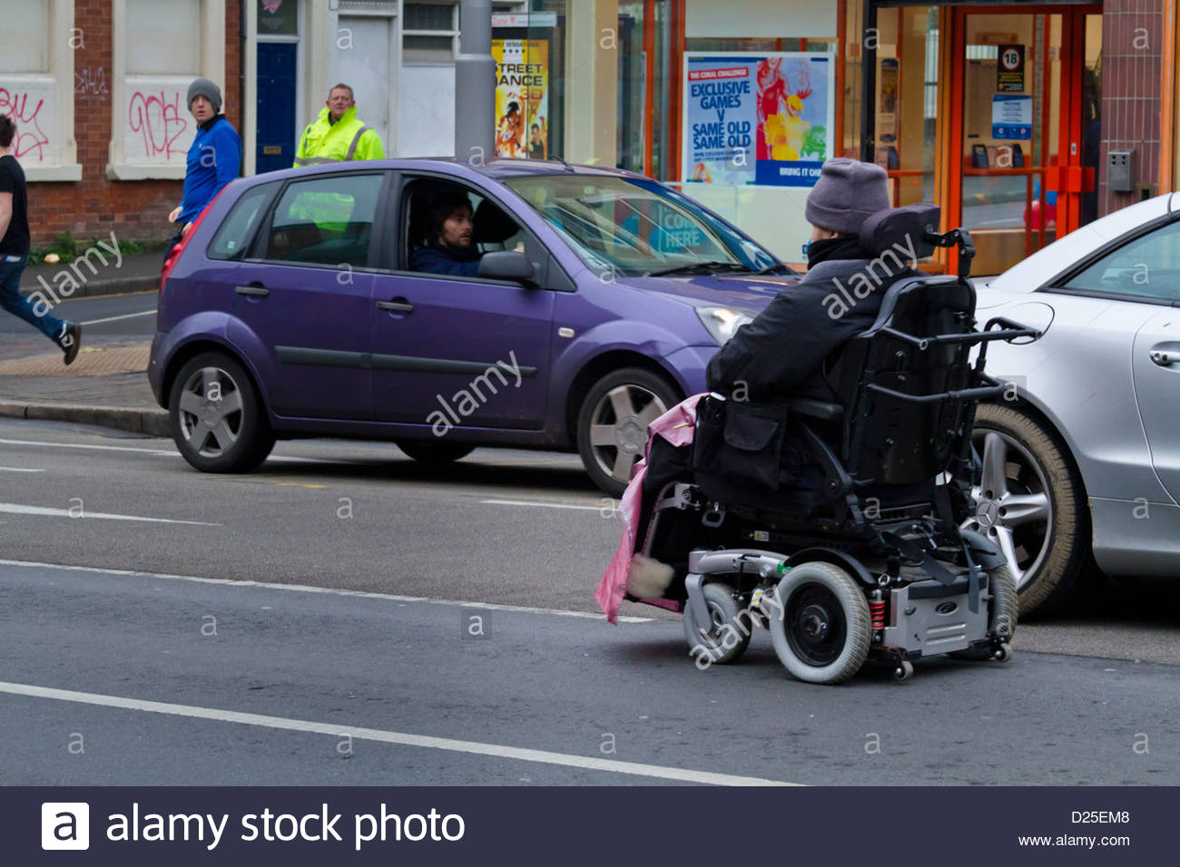Electric Wheelchair Stock Photos & Electric Wheelchair Stock Images Alamy