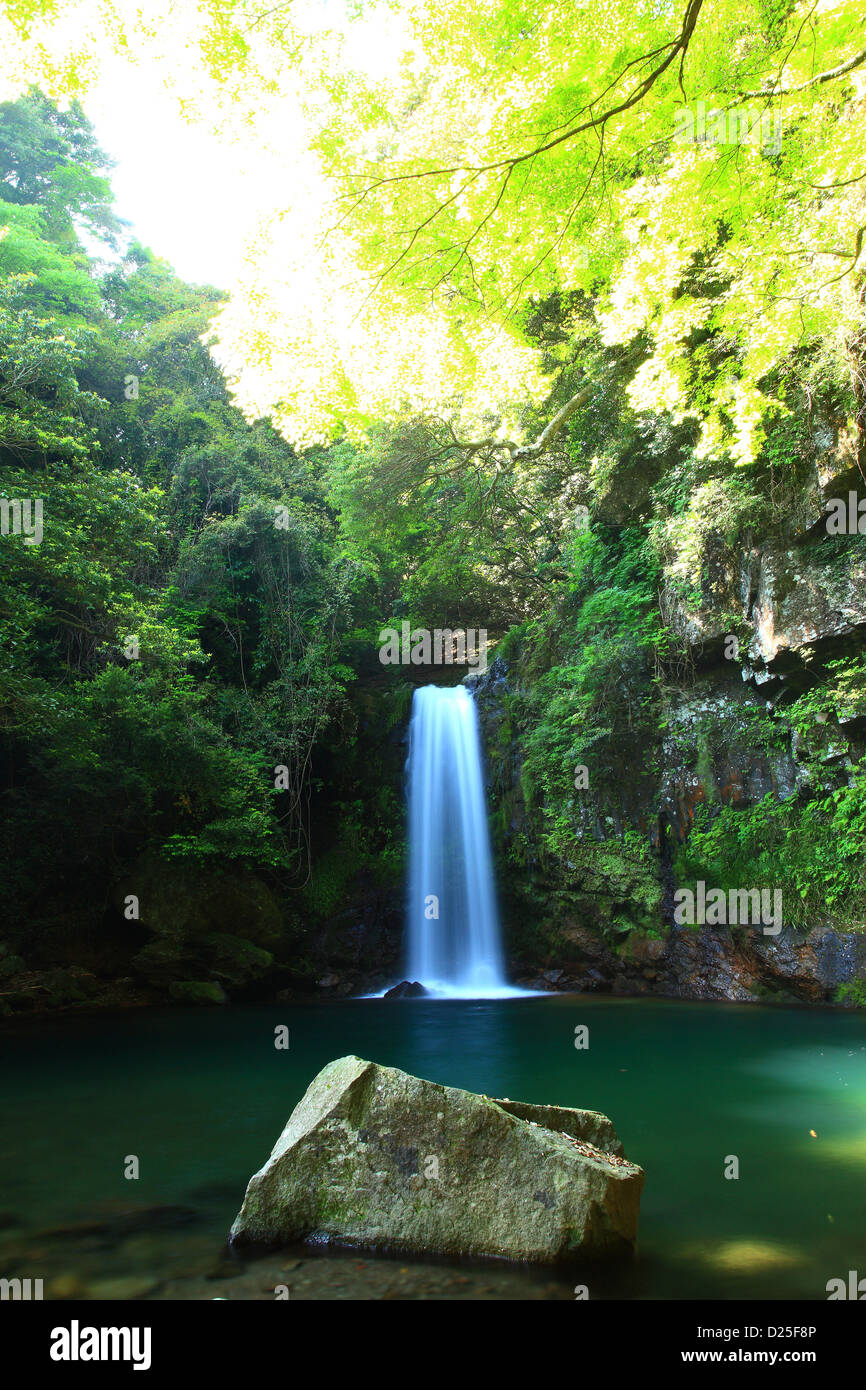 Todoroki Waterfall Nagasaki Prefecture Stock Photo Alamy