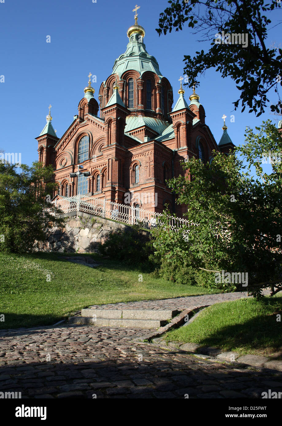 Cathedral of helsinki stock photo alamy