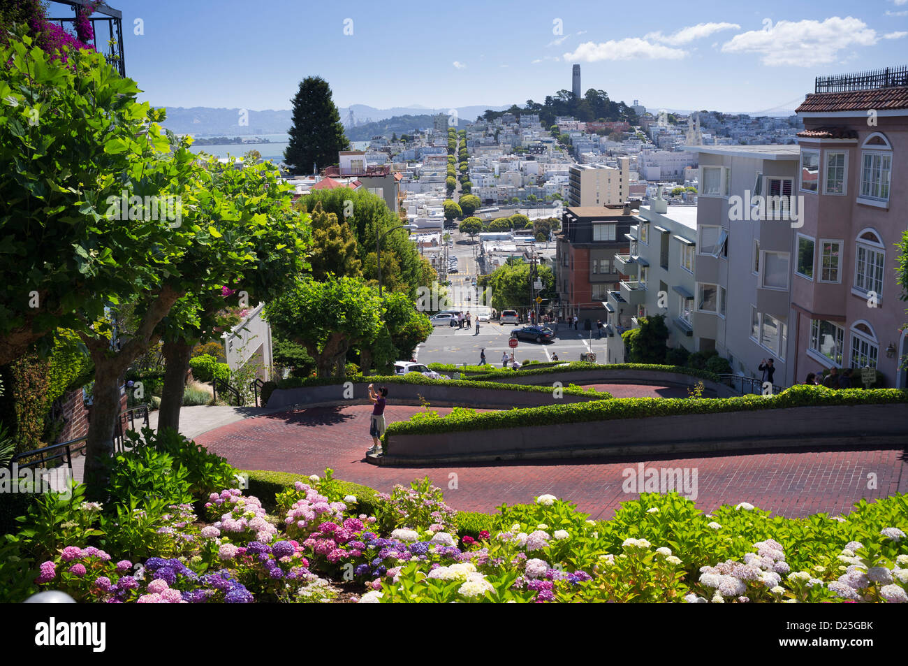 Lombard Street San Francisco, California Stock Photo Alamy