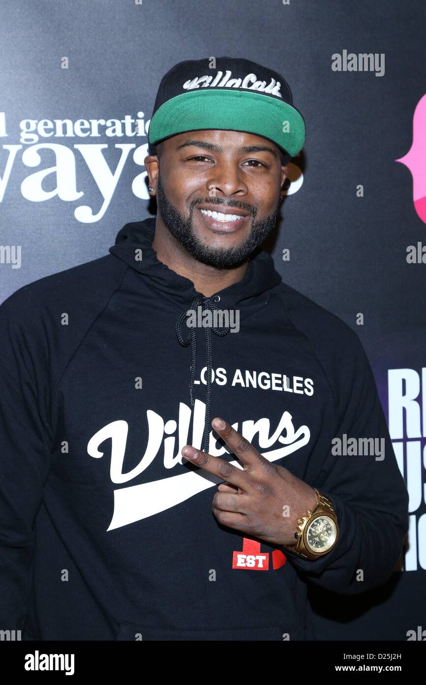 Craig Wayans at arrivals for BET Networks New York Premiere Of REAL HUSBANDS OF HOLLYWOOD and SECOND GENERATION WAYANS, 40 / 40 Club, New York, NY January 14, 2013. Photo By: Andres Otero/Everett Collection Stock Photo