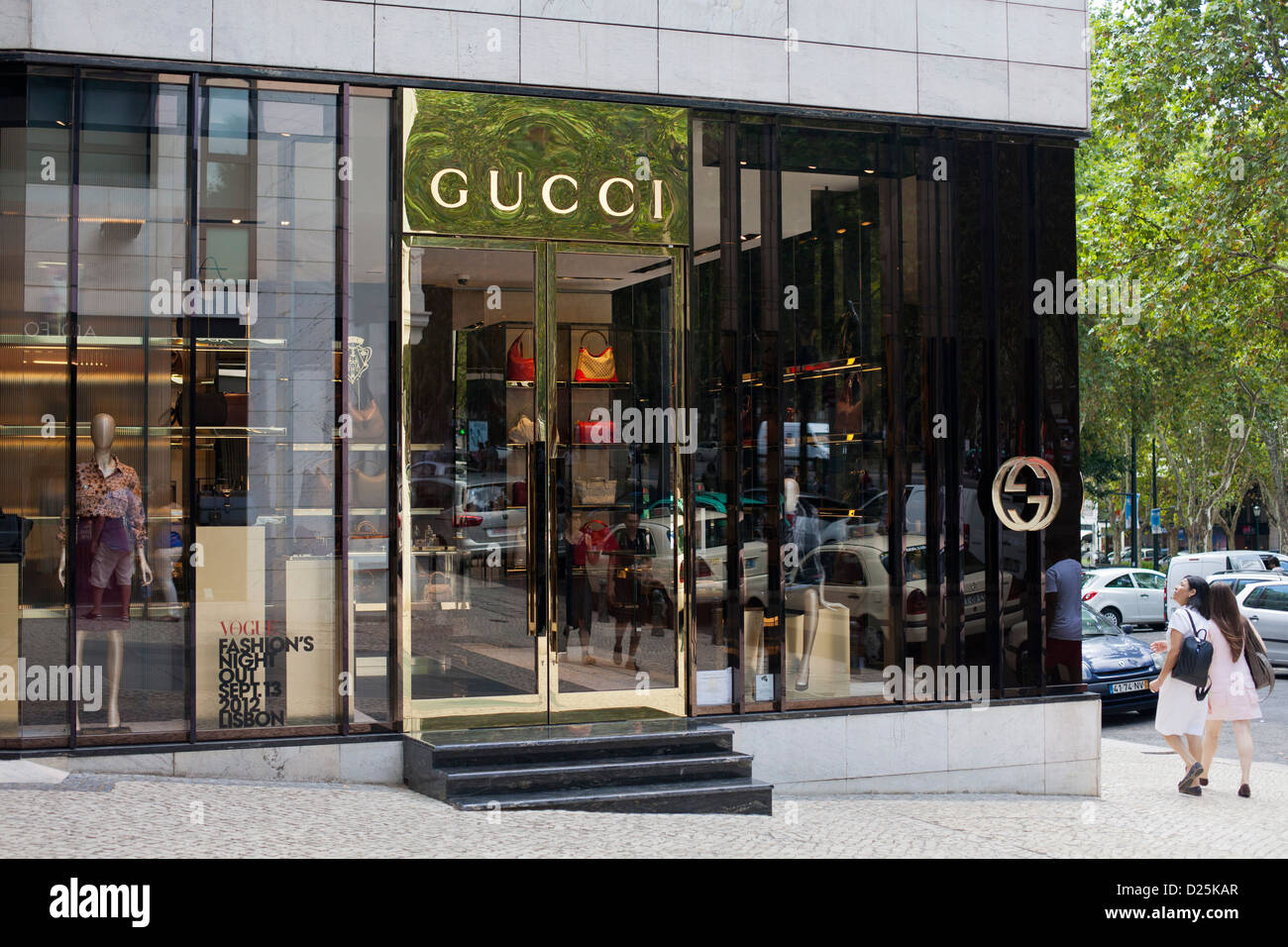 Gucci shop in Avenida da Liberdade, Lisbon, Portugal Stock Photo - Alamy