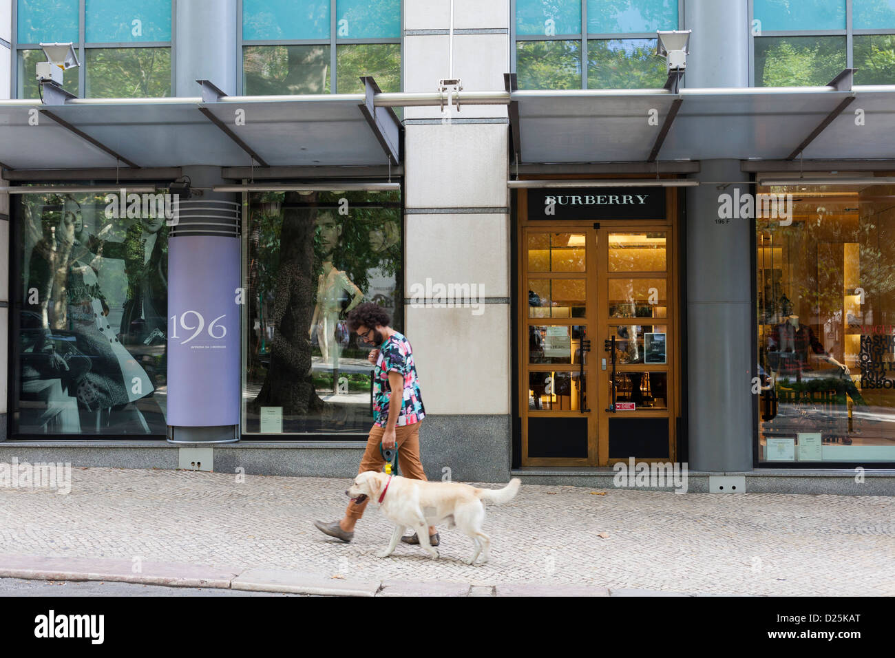 Burberry shop in Avenida da Liberdade, Lisbon, Portugal Stock Photo - Alamy