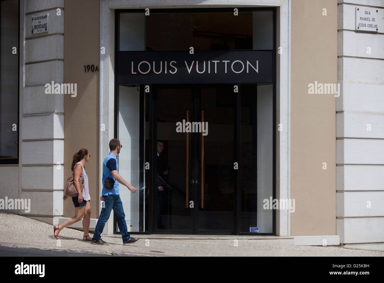 Louis Vuitton in Avenida da Liberdade, Lisbon, Portugal Stock Photo - Alamy