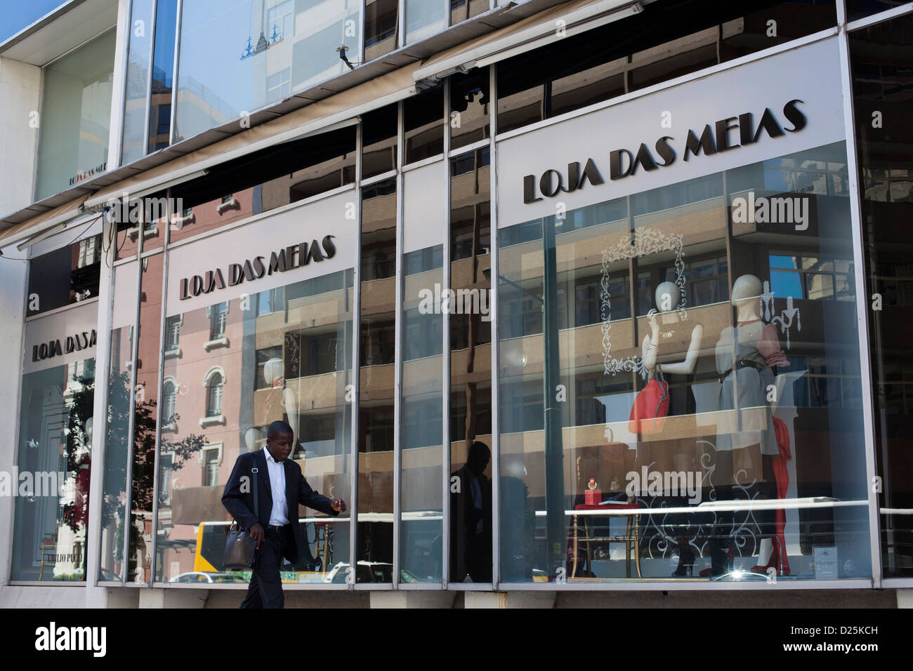 Loja das Meias on Rua Castilho, Lisbon, Portugal Stock Photo - Alamy