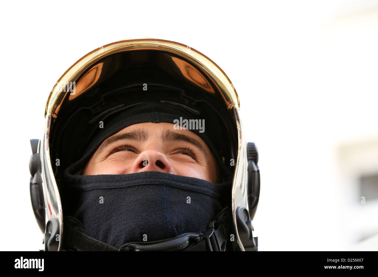 Firefighter. Stock Photo