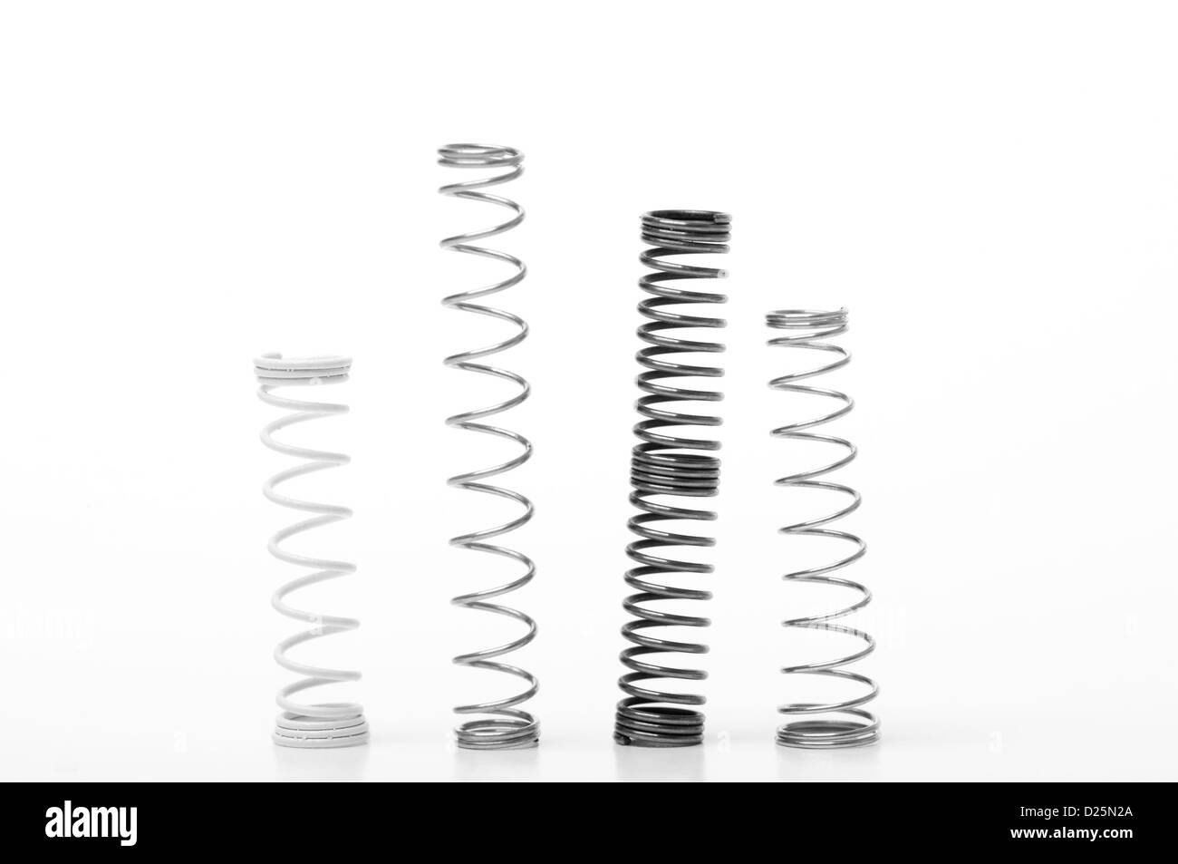 Steel pen springs Stock Photo Alamy