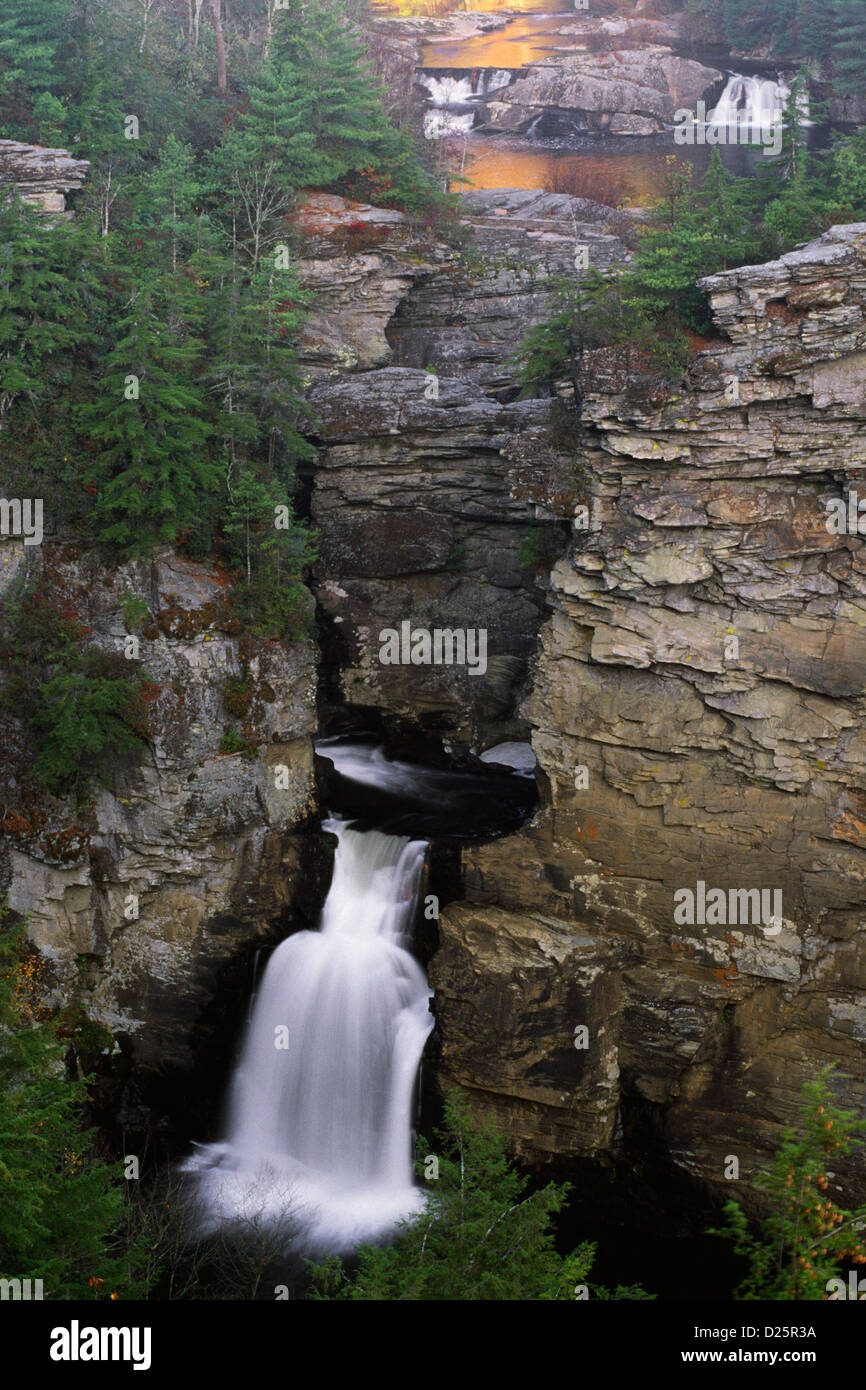 Linville Falls Stock Photo Alamy