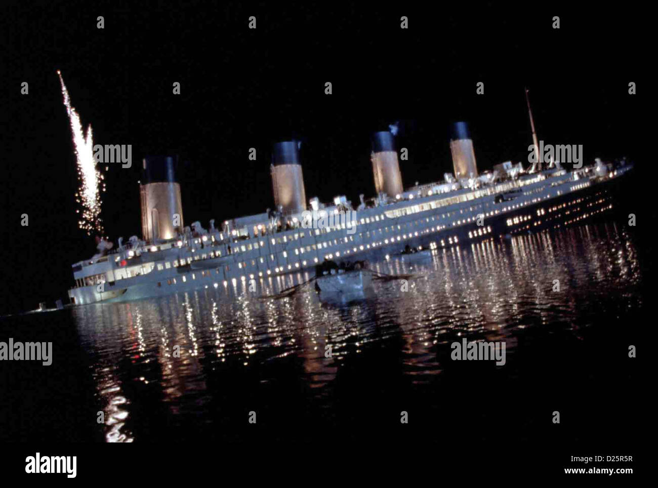 Titanic - Chronik Eines Untergangs   Titanic   Der Untergang der Titanic *** Local Caption *** 1997  IFTN/Fox  clips 09/98 Stock Photo