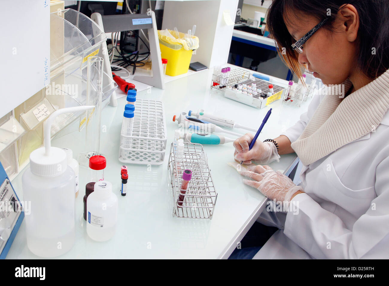 Haematology blood lab hires stock photography and images Alamy