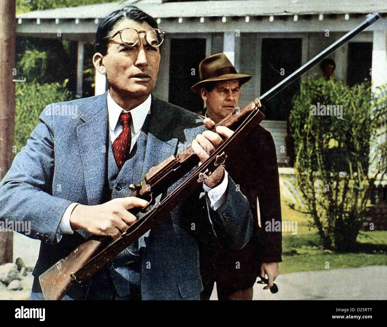 Wer Die Nachtigall Stoert  To Kill Mockingbird  Gregory Peck Als Rechtsanwalt Atticus Finch (Gregory Peck,l) den Farbigen Tom Stock Photo