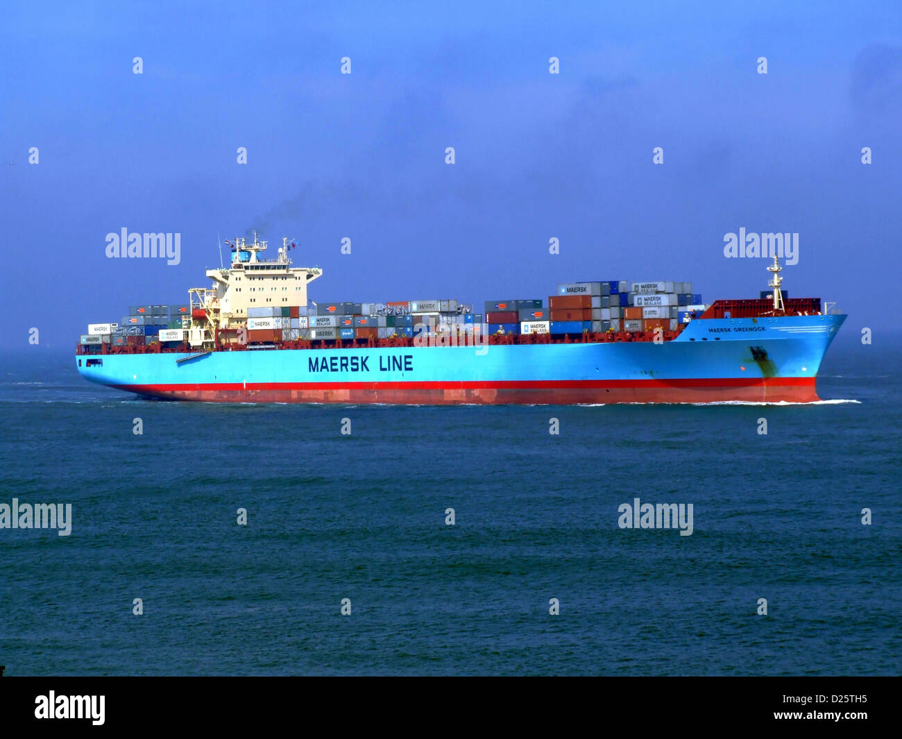 Merchant Container Ship Merchant cargo container ships Stock Photo - Alamy