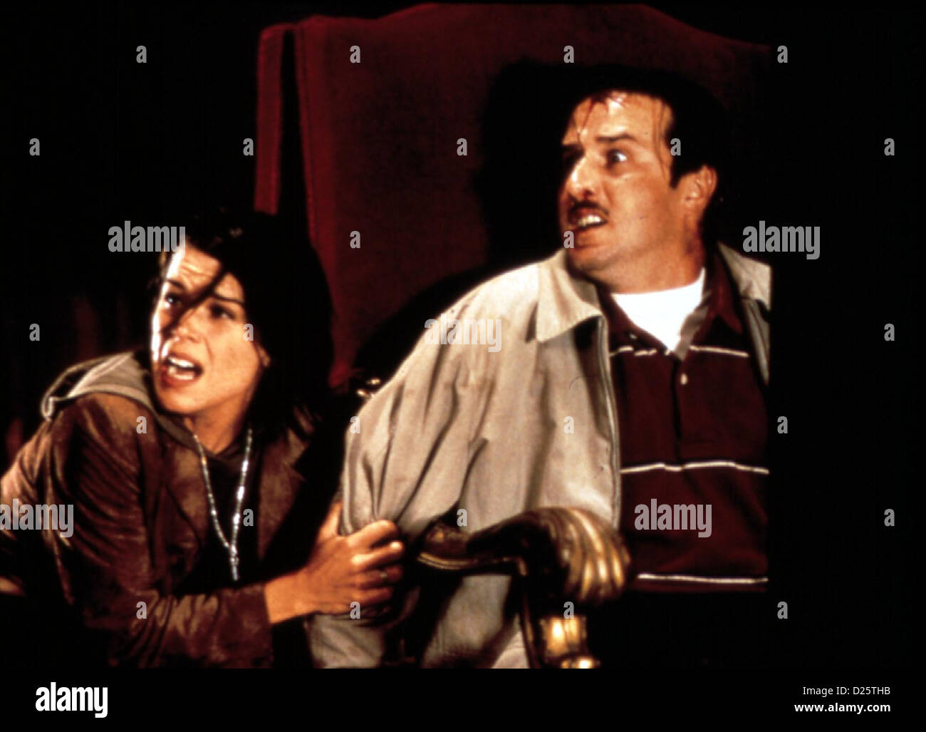Scream 3   Scream 3   Neve Campbell, David Arquette *** Local Caption *** 2000  -- Stock Photo