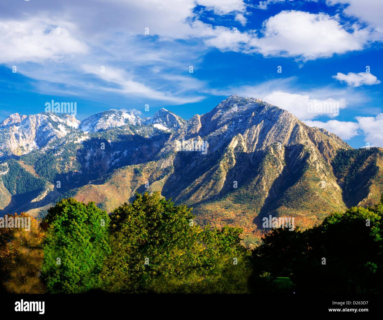 Mt. Olympus, Wasatch Mountains UT Stock Photo: 52994851 - Alamy