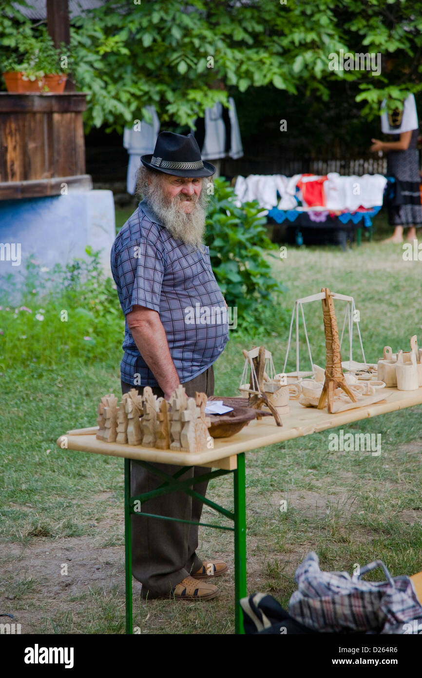 Arts and Crafts fair in the farm museum in Bucharest. Bucharest, Romania Stock Photo