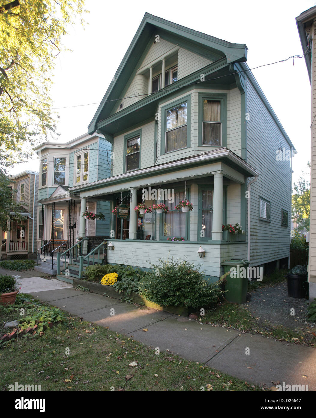 Halifax, Canada, Victorian House Stock Photo Alamy