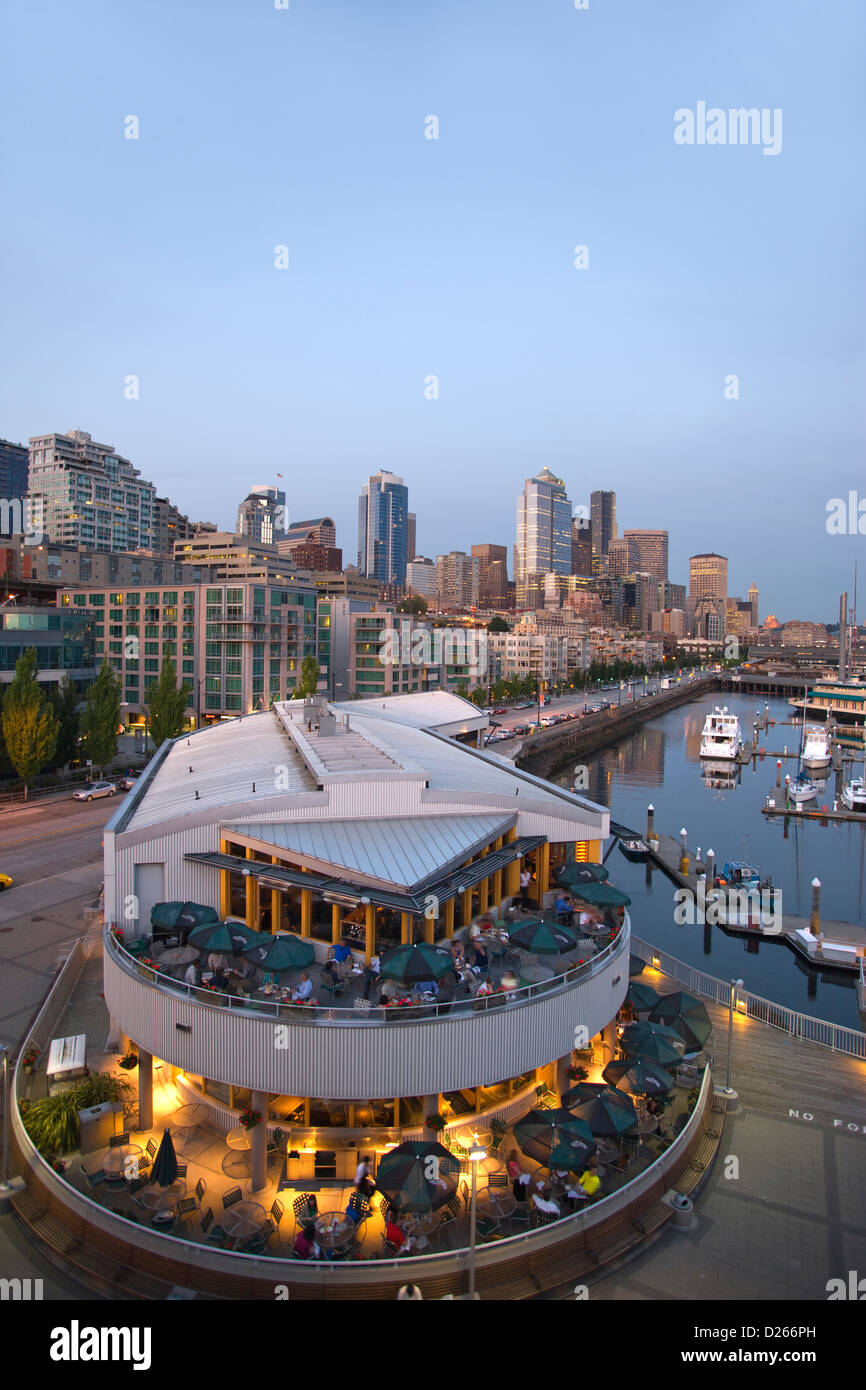OUTDOOR RESTAURANT PIER 66 BELL STREET MARINA ELLIOT BAY DOWNTOWN