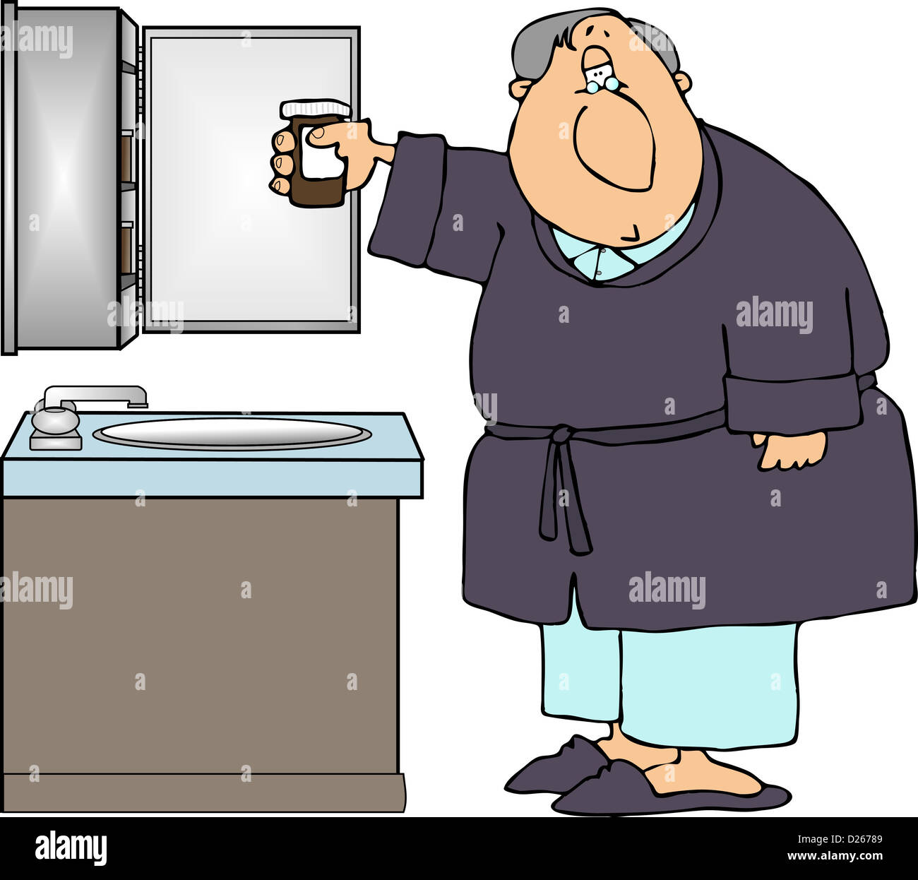 Night time headache Stock Photo Alamy