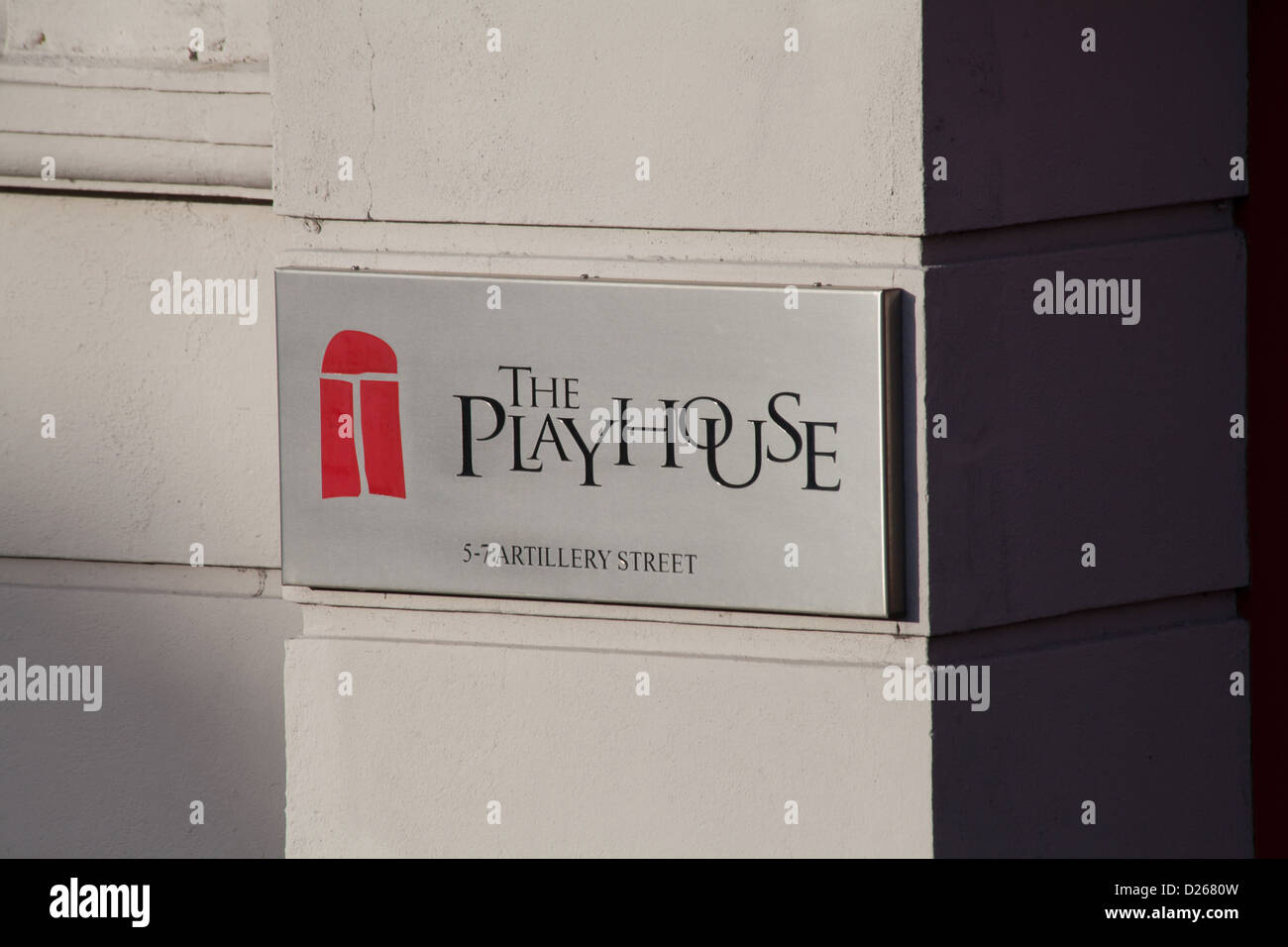The Playhouse Theatre Artillery Street Derry Londonderry Stock Photo