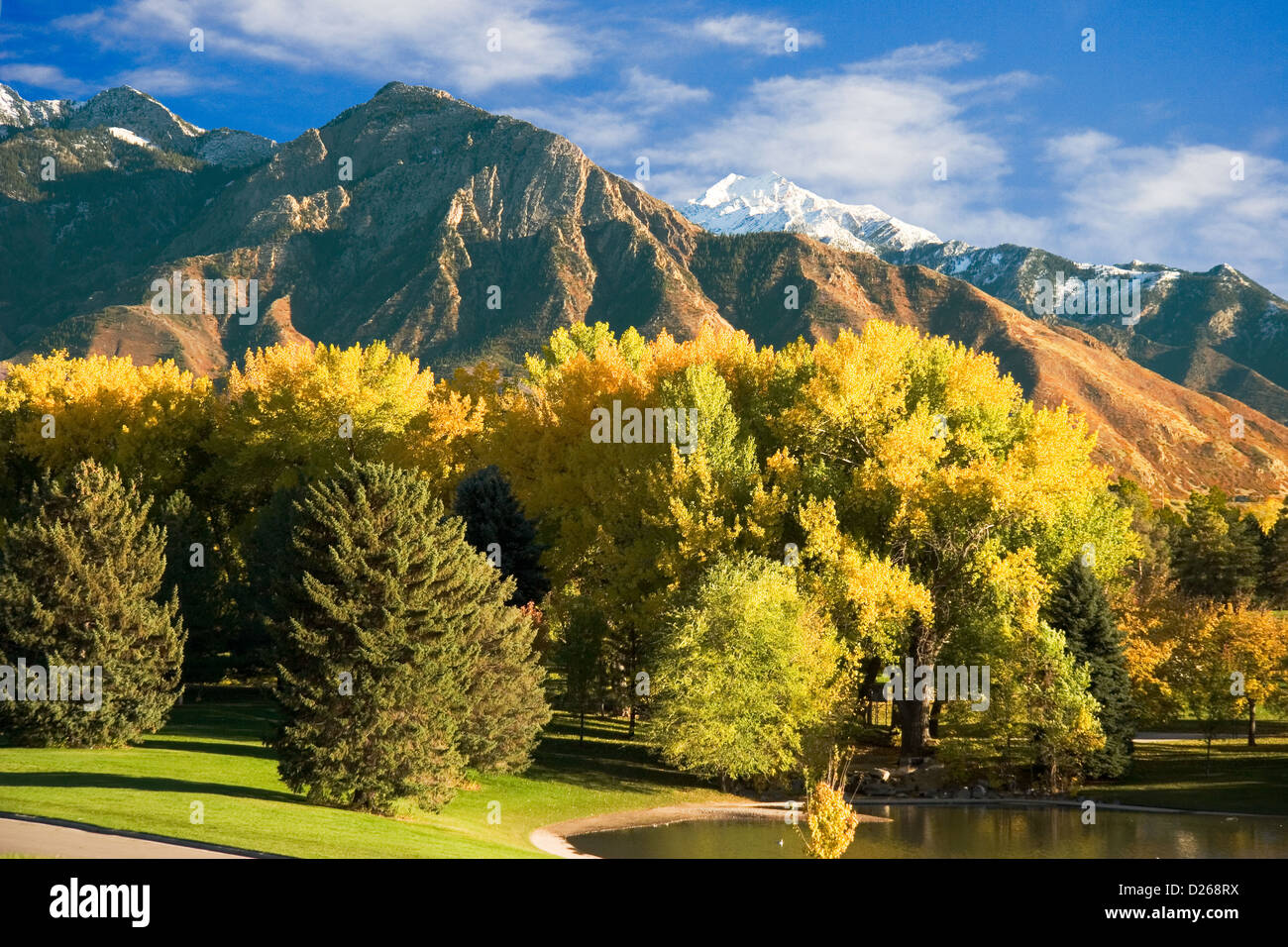 Sugarhouse Park, Salt Lake City UT Stock Photo - Alamy