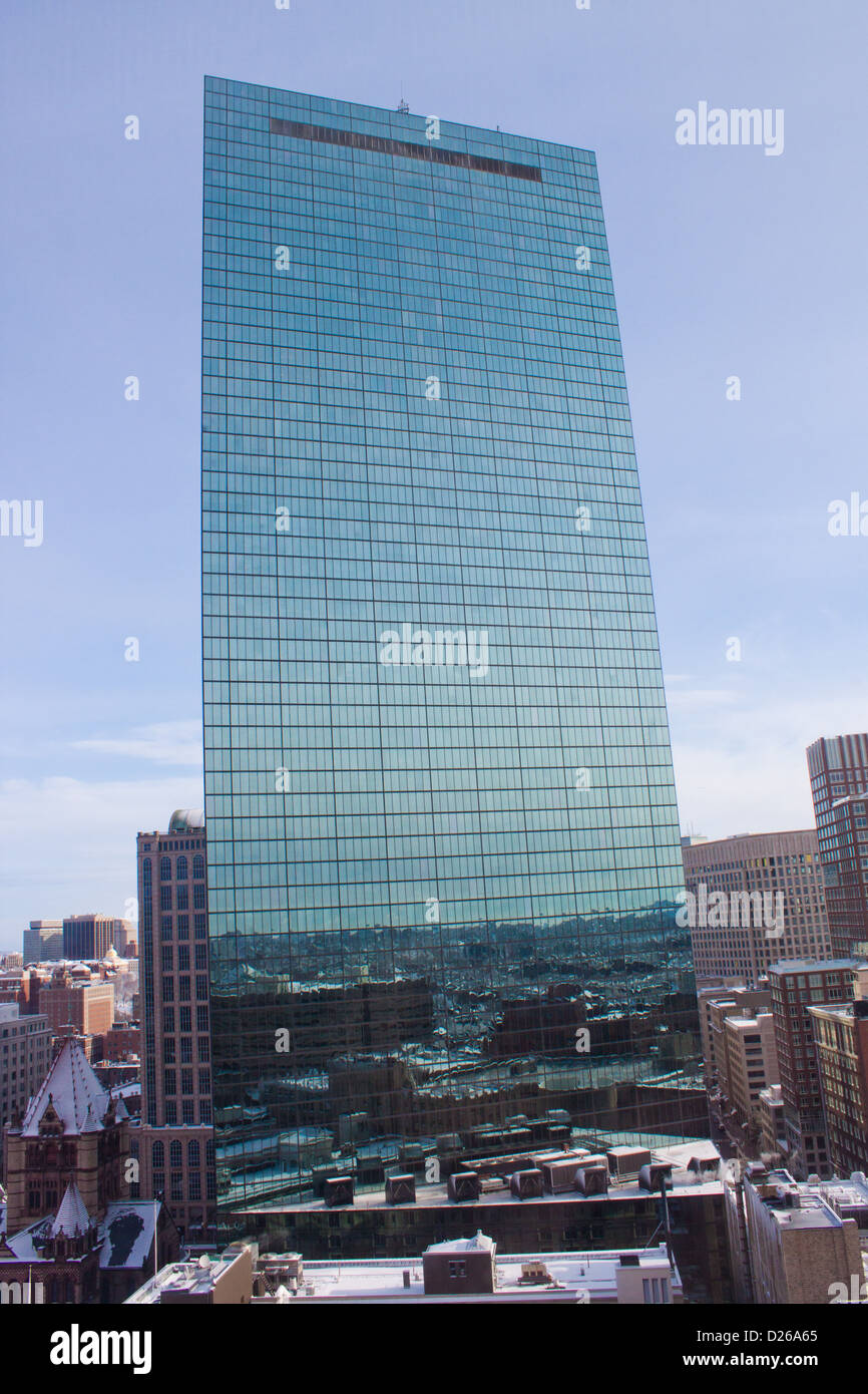 John Hancock Tower Stock Photo Alamy