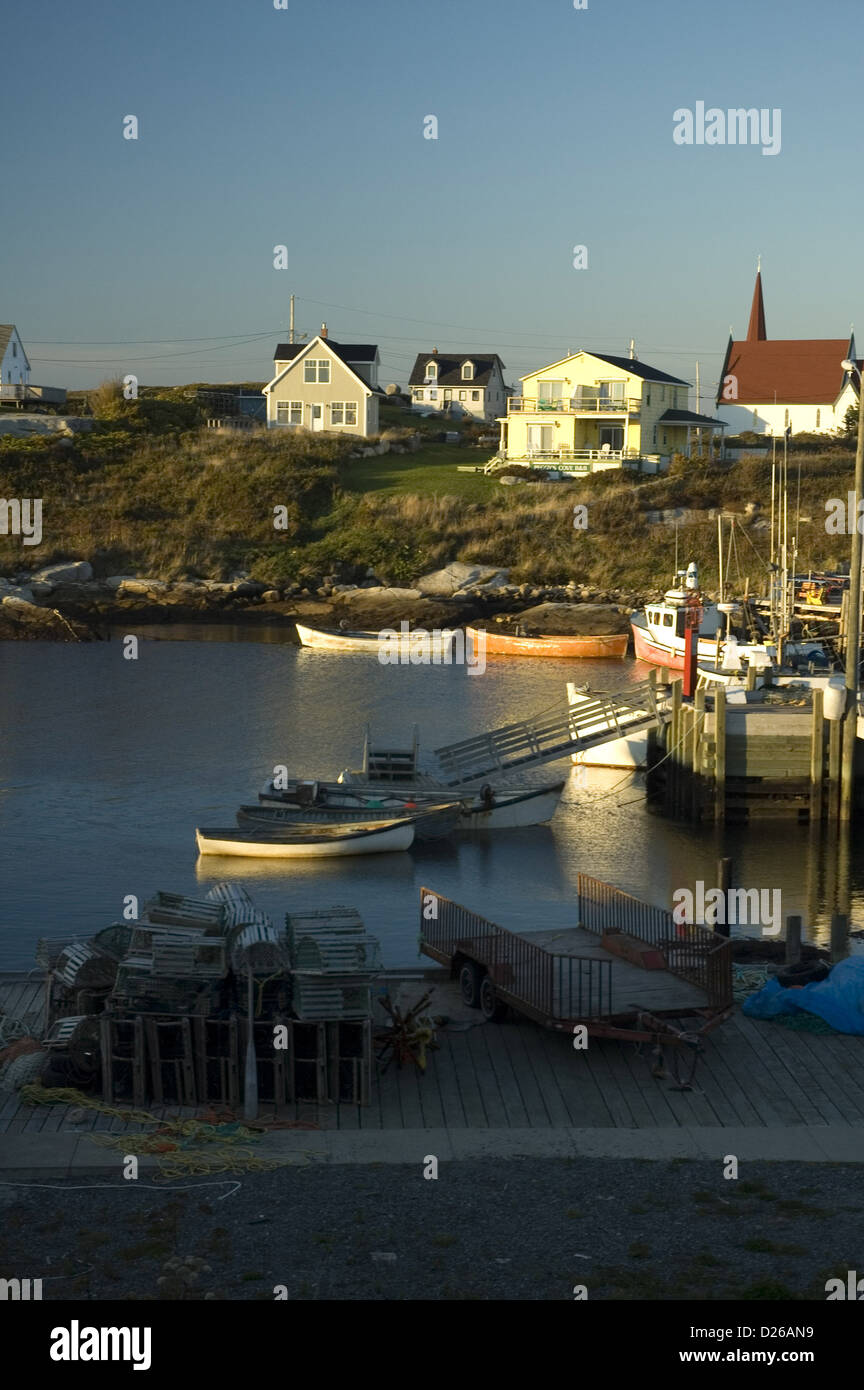 Peggys Cove, Nova Scotia Stock Photo Alamy