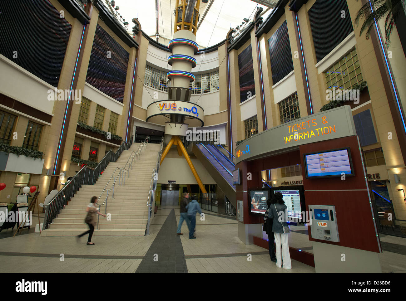 London, United Kingdom, The O2 - Banquet Hall and Concert Hall Stock ...