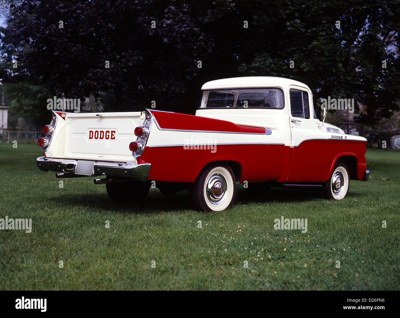 1958 Dodge Sweptside Pick Up Truck Stock Photo
