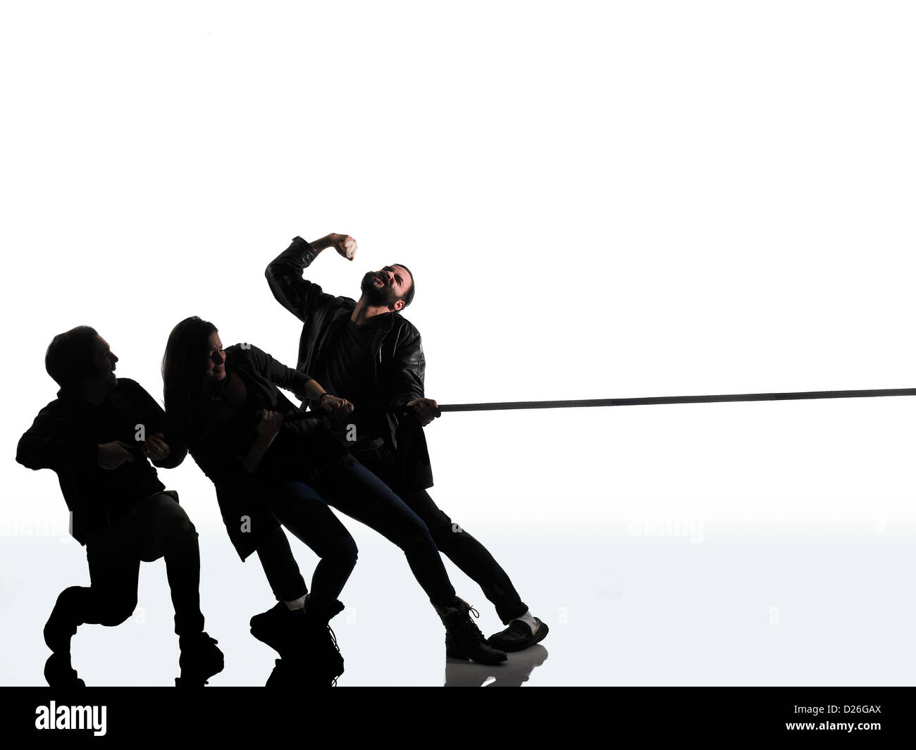 Tug Of War Stock Photo Alamy