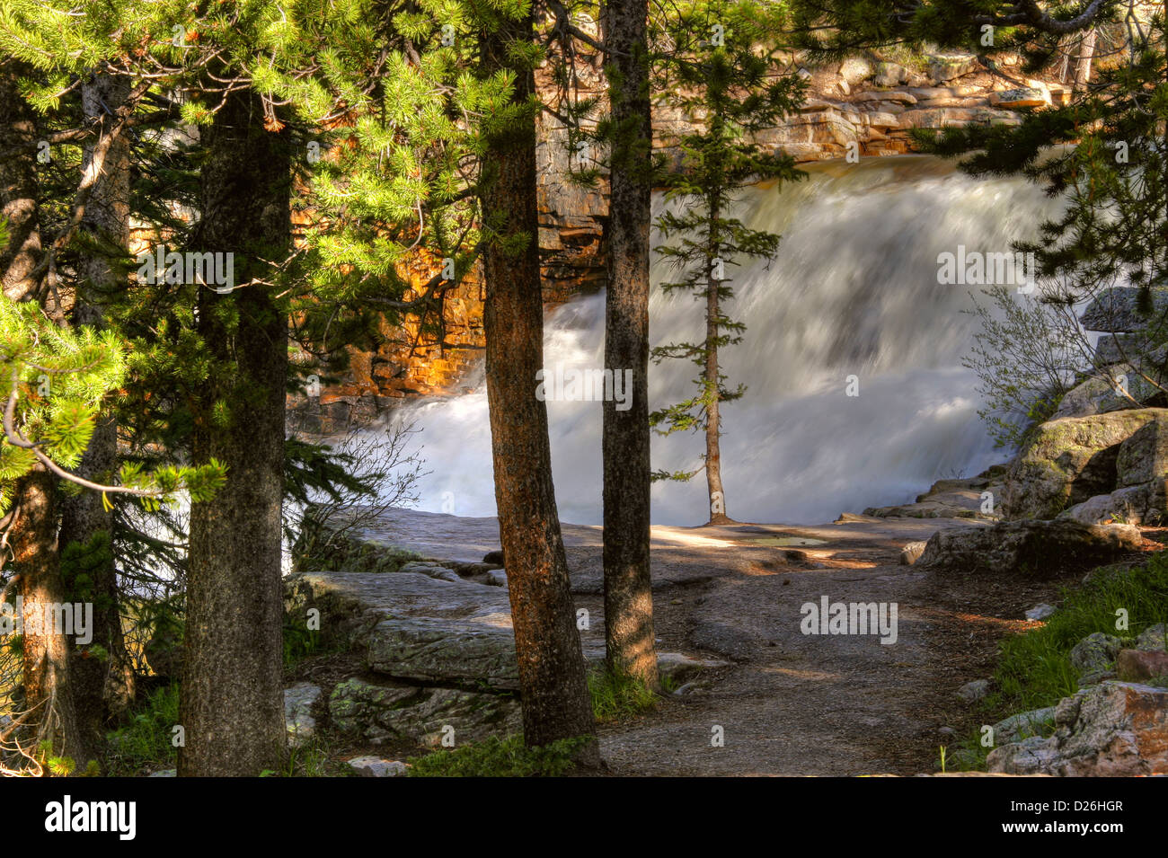 River in the Wilderness Stock Photo Alamy