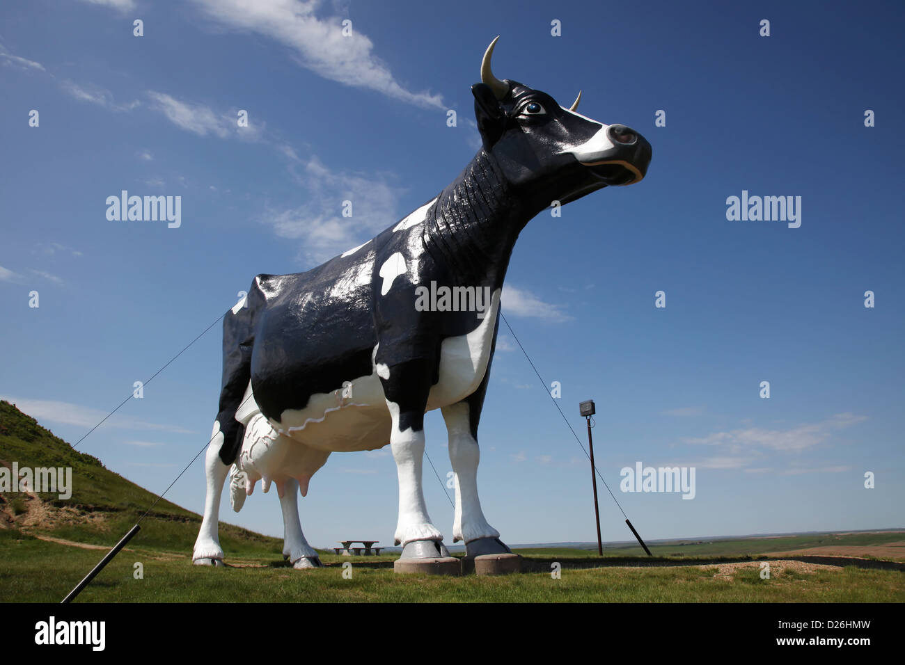 World's largest Holstein cow statue Stock Photo Alamy