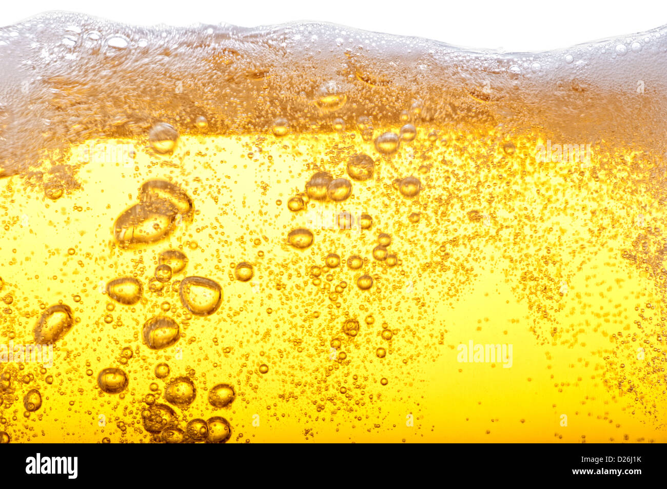 Beer bubbles in the high magnification and closeup Stock Photo Alamy