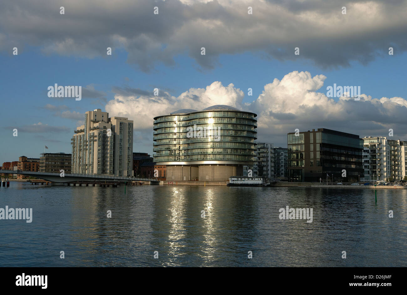Copenhagen, Denmark, modern living in Islands Brygge Stock Photo Alamy