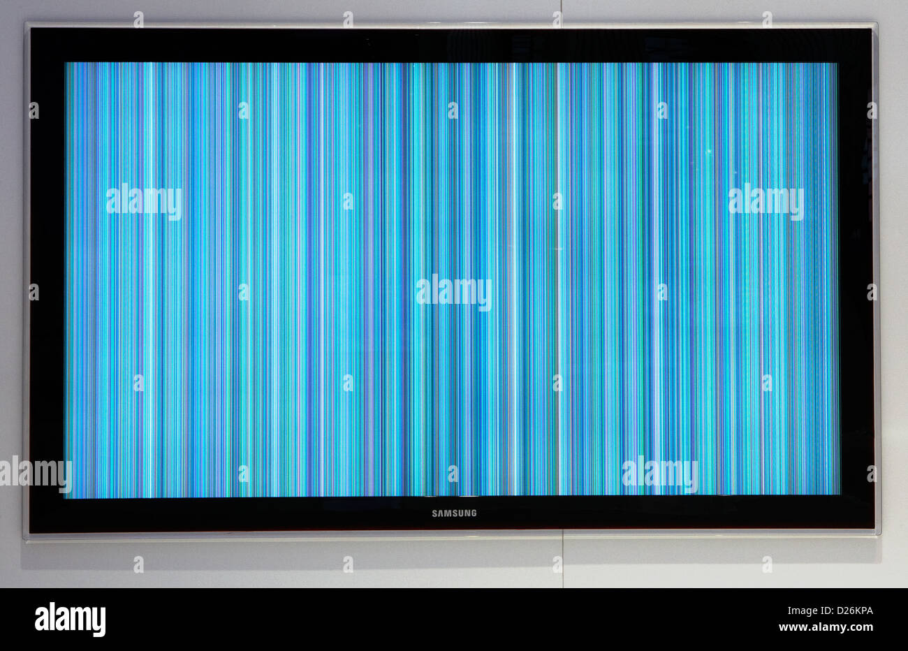 Berlin, Germany, IFA 2009, Samsung shows new flat screens and TVs Stock